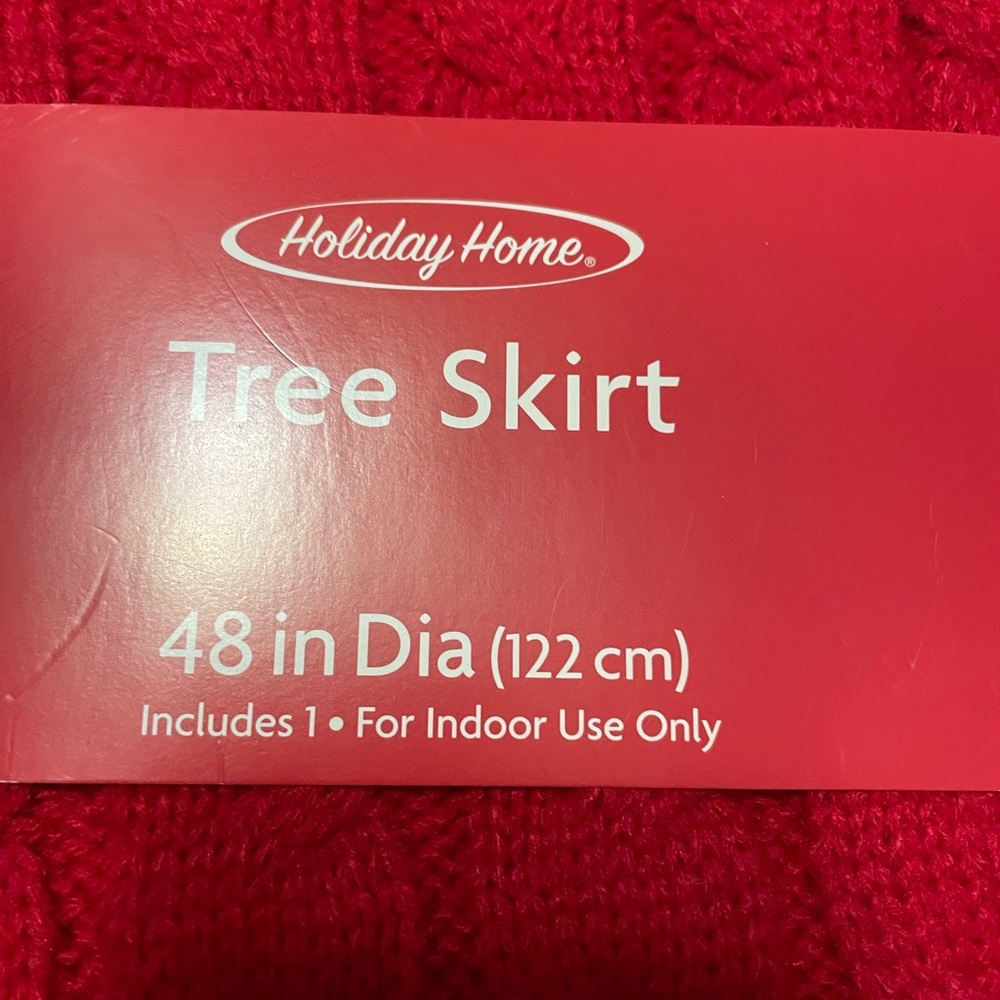 Christmas tree skirt - Picture 2 of 5